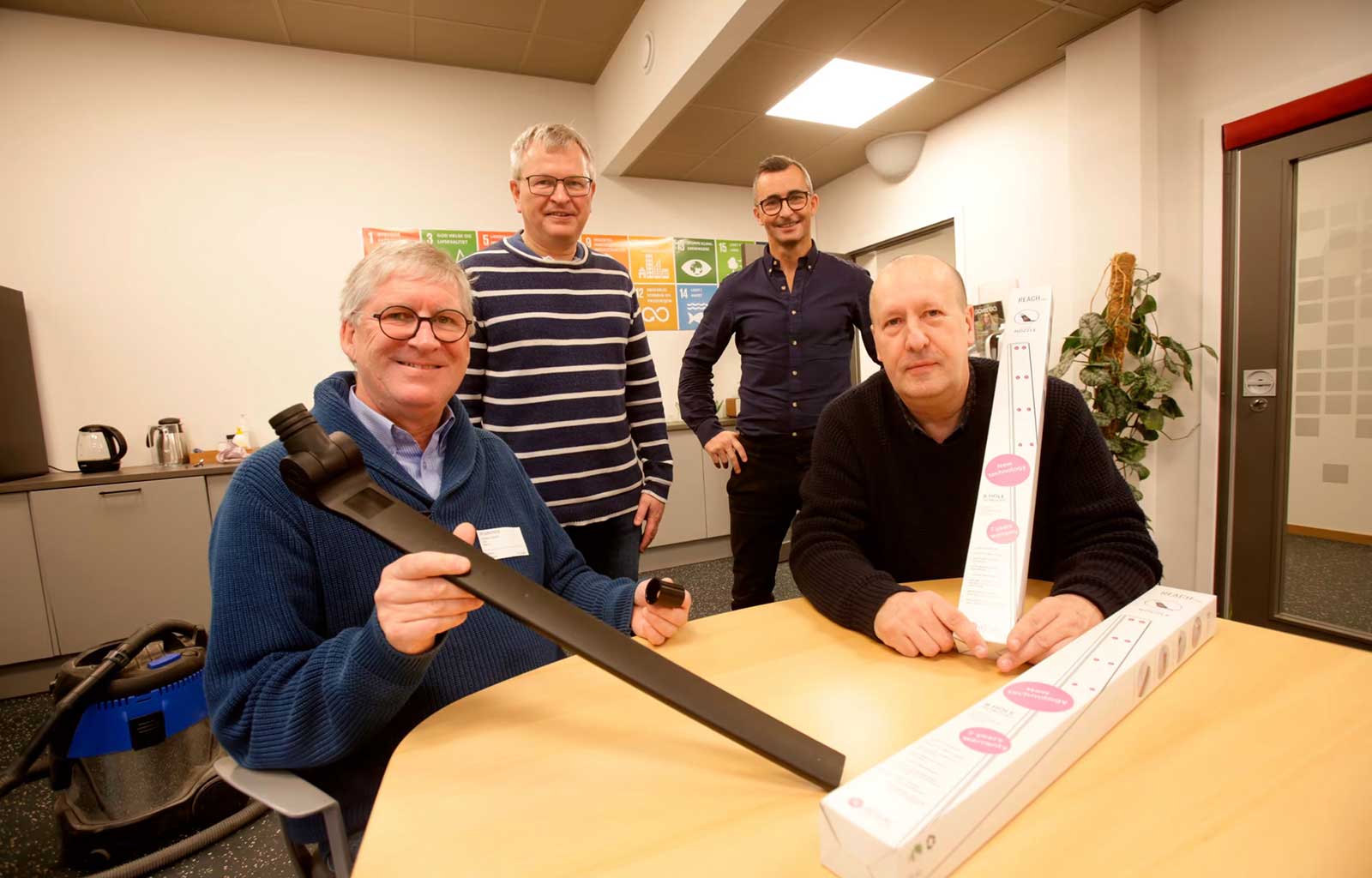 AdVac presenterer sitt støvsugermunnstykke