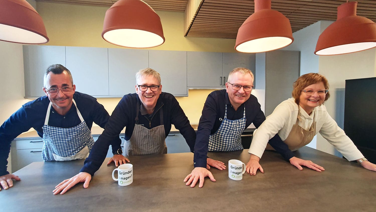Klare for å servere gründere