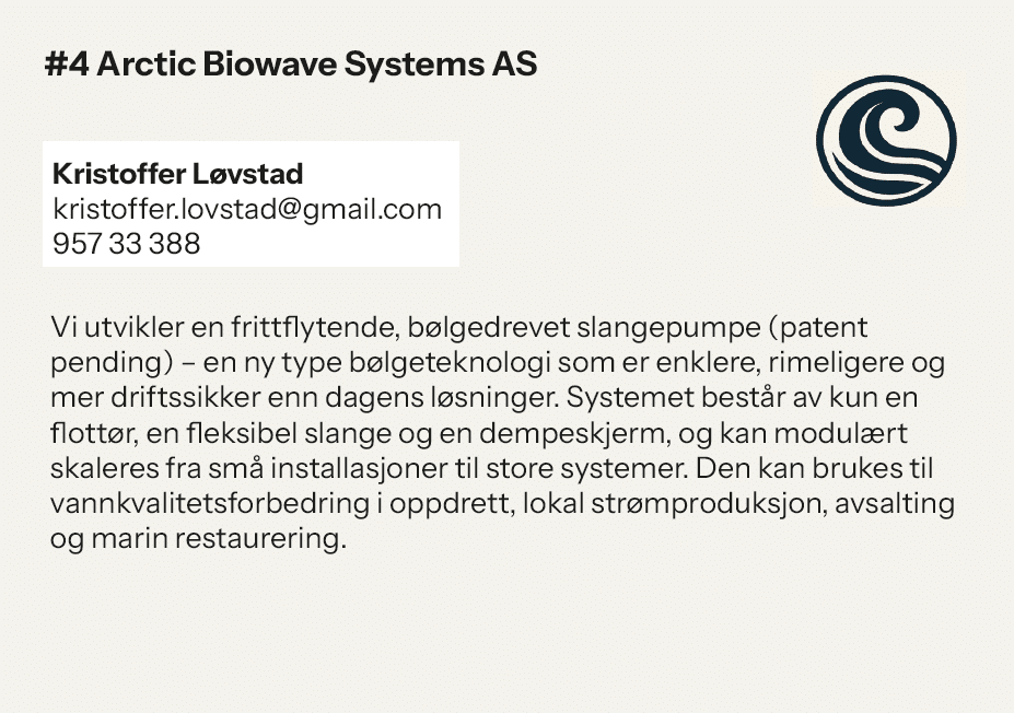 Arctic Biowave Systems
