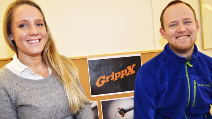 Karina Løbø Fimland og Ole Stian Midtgarden