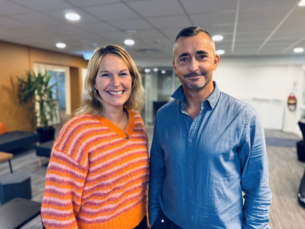 Hedda Foss Five og Hans Børge P. Lien